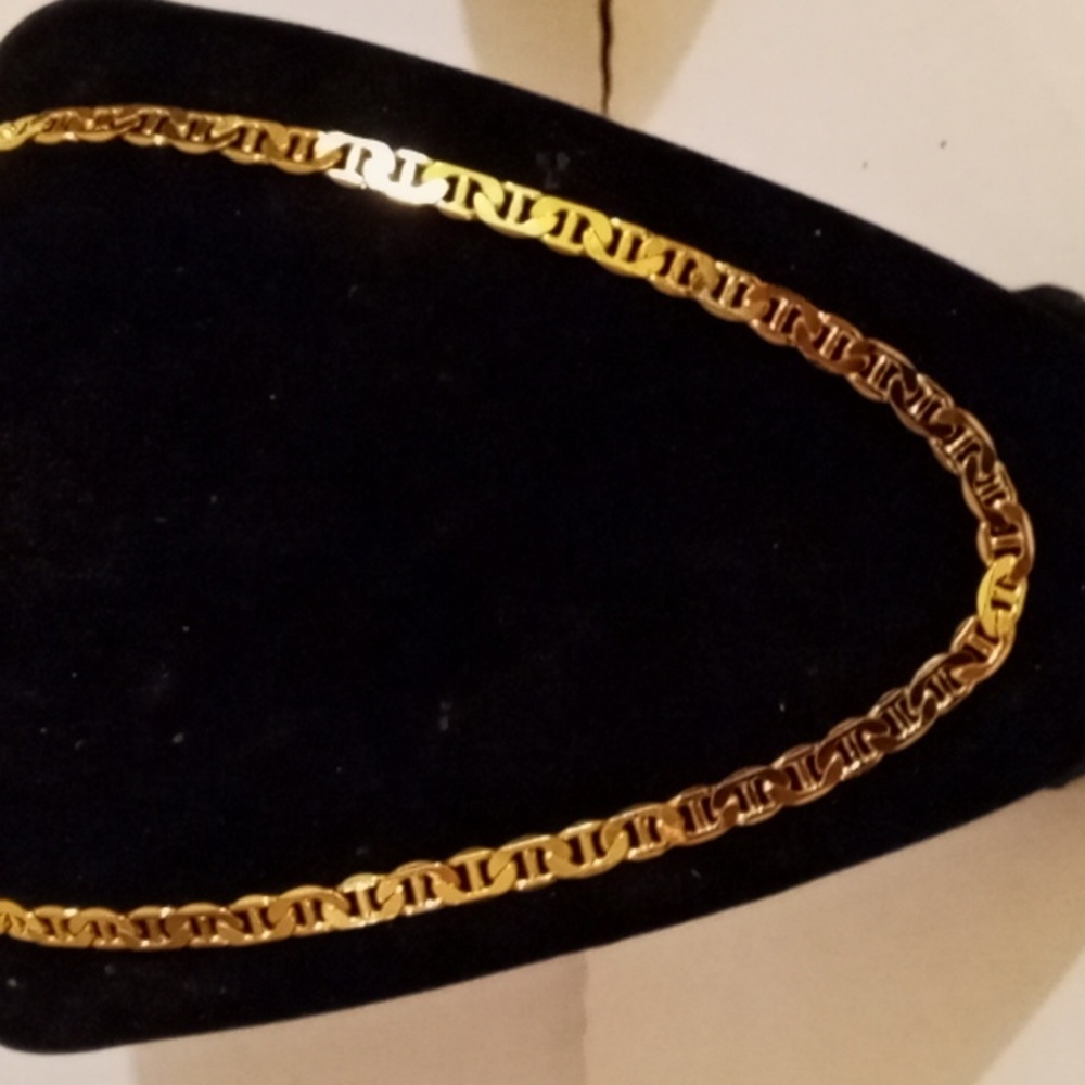 22" Goldtone ItalianStyle link necklace